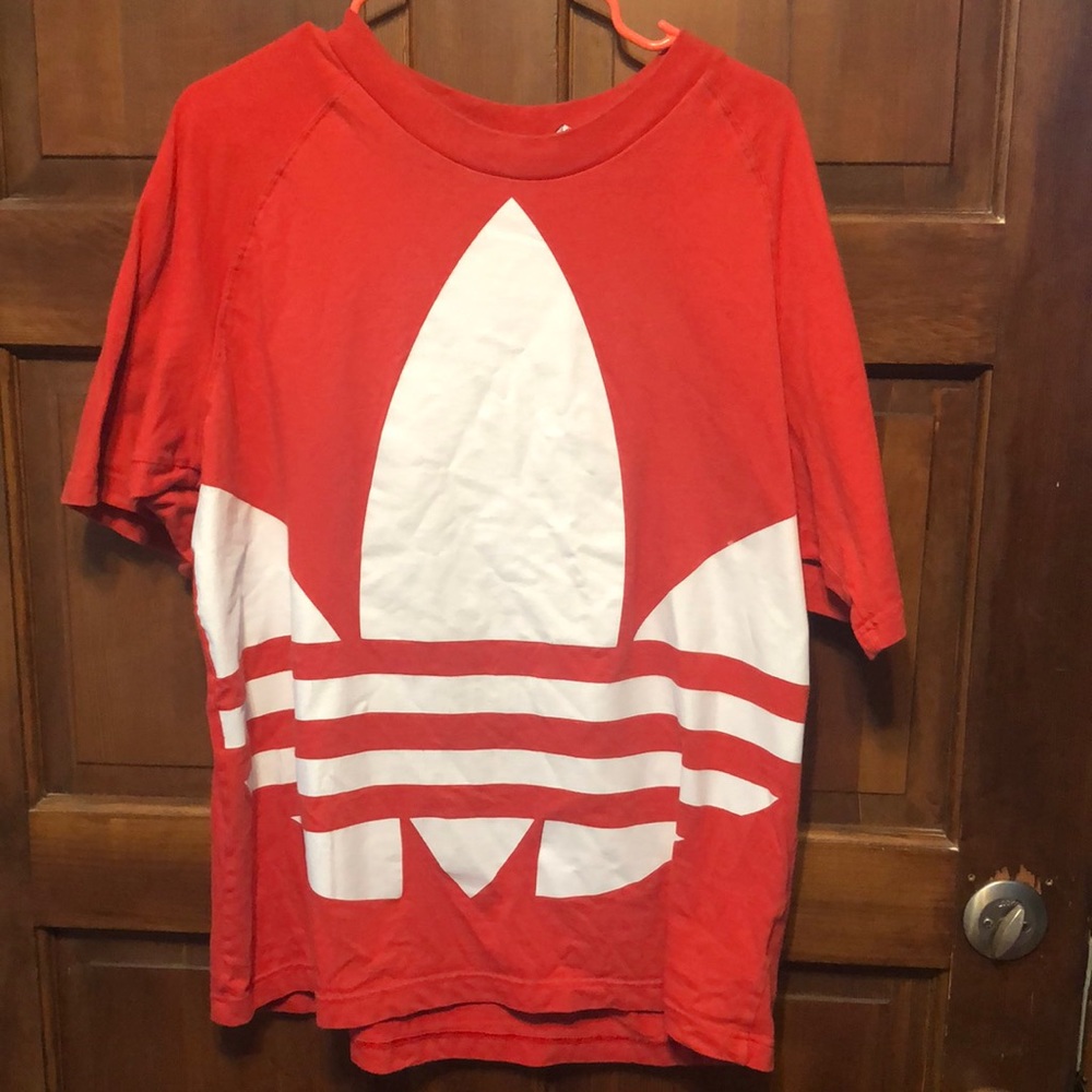 Adidas Originals Big Trefoil Boxy Fit T-Shirt Men’s Medium